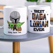 Load image into Gallery viewer, Personalized Best Dada Lorian Mug - Custom Family Gift Coffee Mug PopCulturePrints
