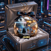Load image into Gallery viewer, "Reach for the Stars: Personalized Space Scene Ornament - Custom Gift for Space Lovers"
