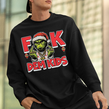 Load image into Gallery viewer, Humorous Grinch-Inspired Christmas Sweatshirt
