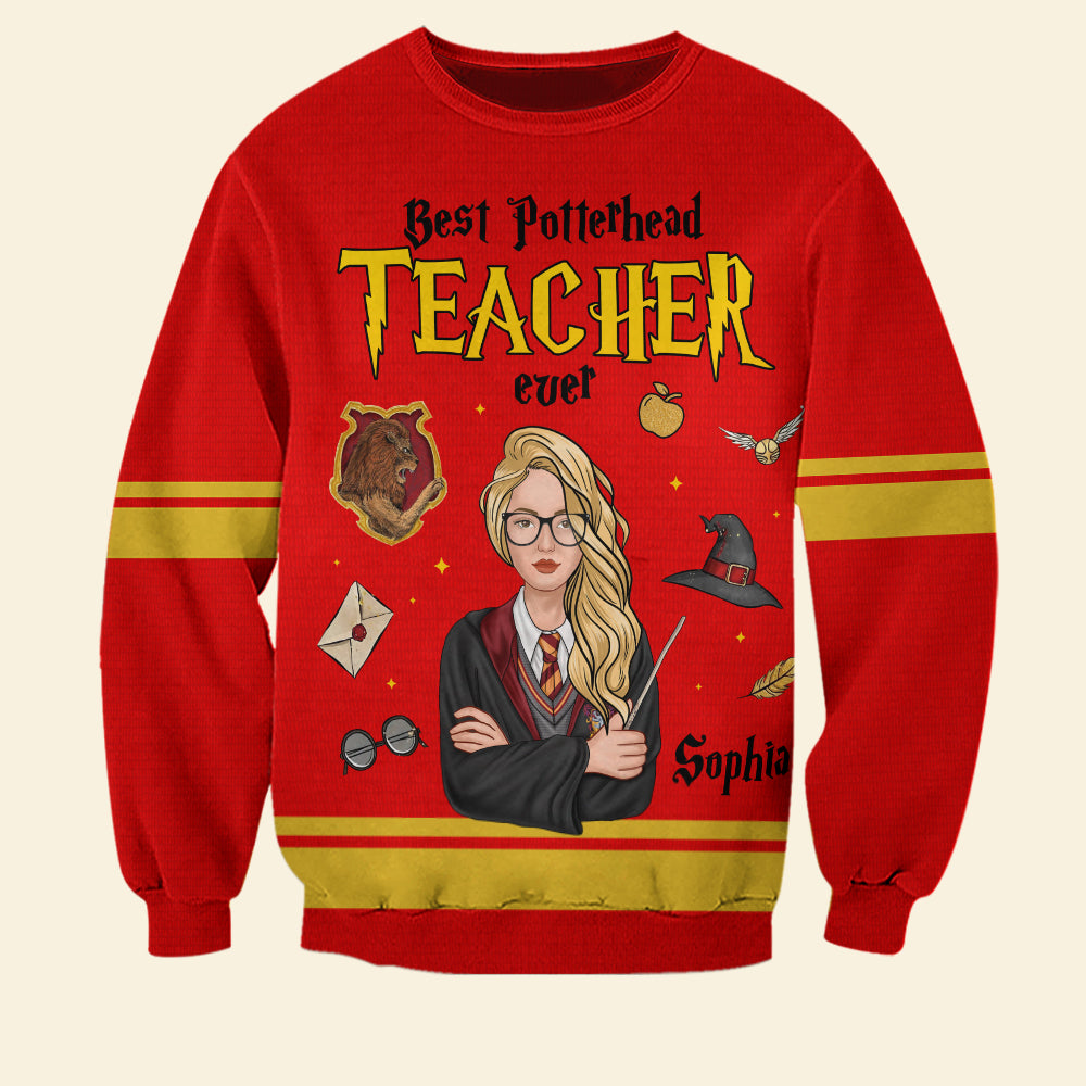 Customized Best Potterhead Teacher Ever T-Shirt