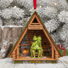 Load image into Gallery viewer, Merry Buckin' Christmas - Personalized Funny Christmas Ornament for Couples Ornament PopCulturePrints
