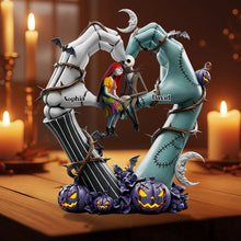 Load image into Gallery viewer, Forever Heart Acrylic Plaque - Personalized Couple Gift for Special Occasions Shaped Plaques PopCulturePrints
