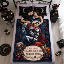 Load image into Gallery viewer, "Still Not Sick of You After 15 Years" - Kindred Spirit Couple Blanket - Personalized Gift for Couples
