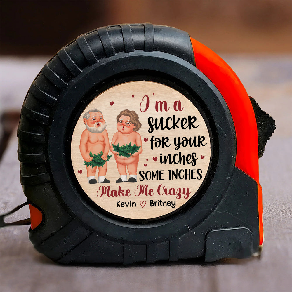 Personalized Couple's Tape Measure - Make Me Crazy Tape Measures PopCulturePrints