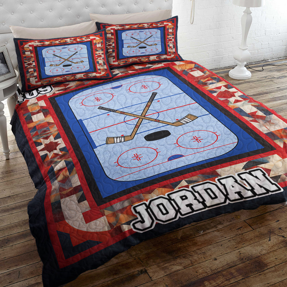 Personalized Baseball Lover's Quilt Bedding Set Blanket PopCulturePrints