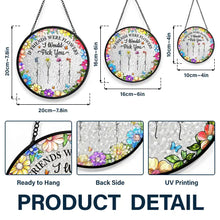 Load image into Gallery viewer, It Takes A Long Time To Grow An Old Friend - Personalized Stained Glass Window Hanging Suncatcher Suncatcher Ornament PopCulturePrints
