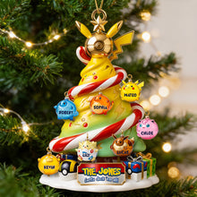 Load image into Gallery viewer, Celebrate Togetherness with Fun Inflated Creatures - Personalized Acrylic Christmas Ornament
