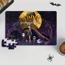 Load image into Gallery viewer, &quot;Best Mommy Nightmare Ever&quot; - Personalized Jigsaw Puzzle for Mom, Unique Gift for Mother&#39;s Day Jigsaw Puzzles PopCulturePrints
