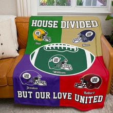 Load image into Gallery viewer, Custom Family Blanket for American Football Lovers Blanket PopCulturePrints
