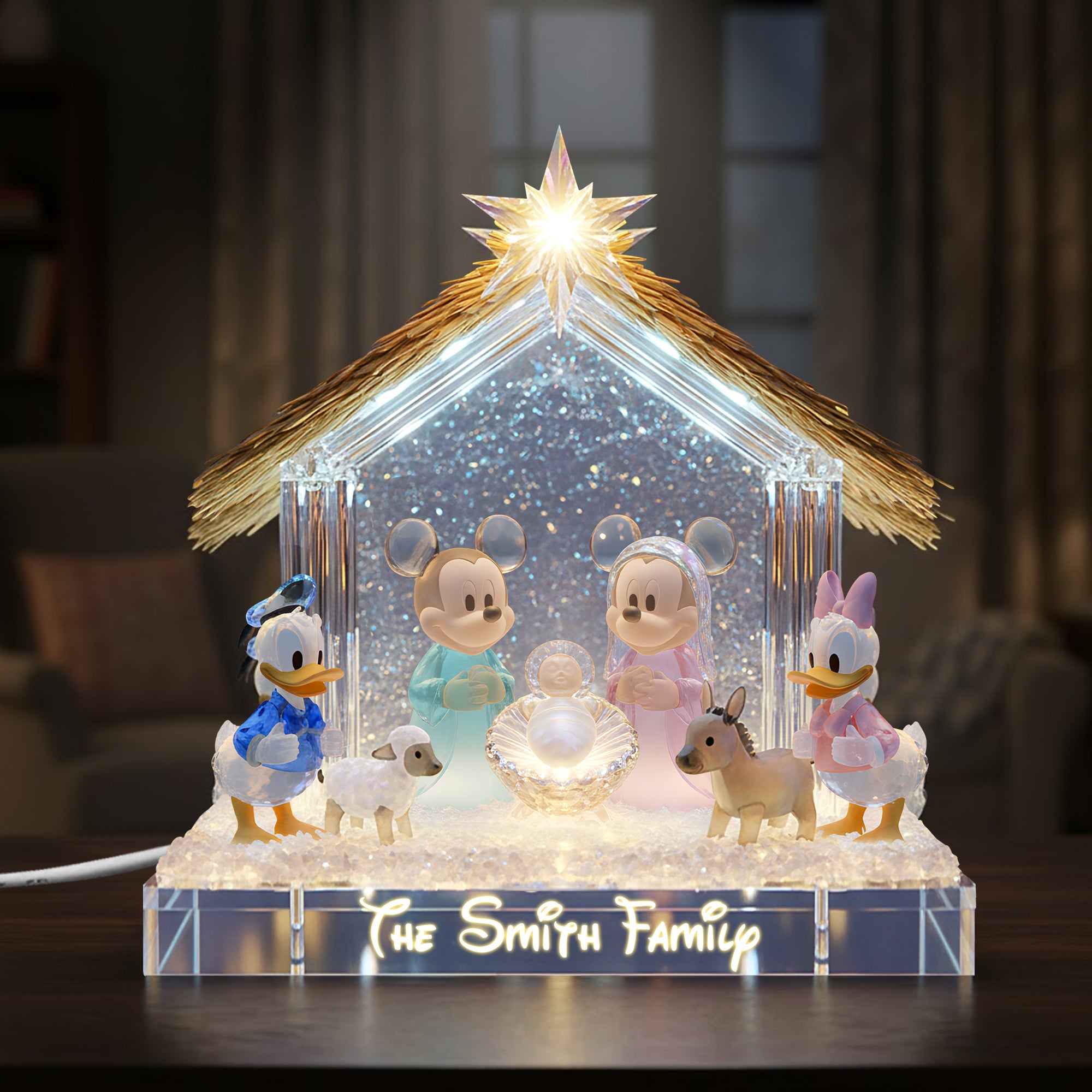 "Cherish Every Magical Moment" - Personalized Magical Moments Custom Shape Acrylic Light Box - Perfect Gift for Family and Friends Light Box PopCulturePrints