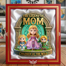 Load image into Gallery viewer, “Celebrate the Legend of Mom” - Personalized Acrylic Plaque - Unique Gift for Mom, Grandma &amp; More! Shaped Plaques PopCulturePrints
