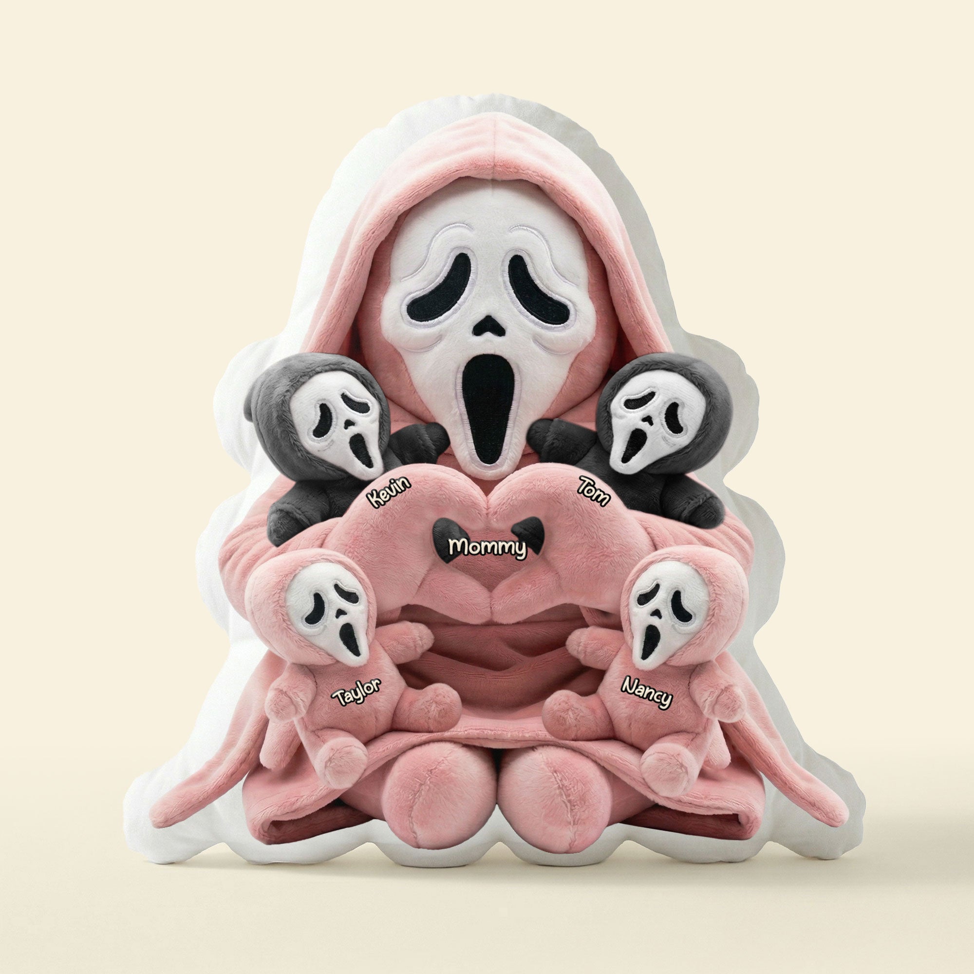 "A Unique Gift for Moms!" - Funny Mom With Kids Pillow - Personalized Gift for Mom, Grandma & More Pillow PopCulturePrints
