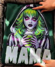 Load image into Gallery viewer, “Spooky Vibes for the Coolest Mom” - Haunted Mama Graphic Shirt Bundle - Personalized Gift for Moms and Grandmas Shirts PopCulturePrints
