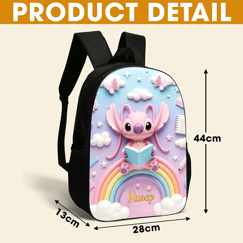 “Make Every Day Special” - Cute Cartoon School Bag - Personalized Gifts for Kids Backpack PopCulturePrints