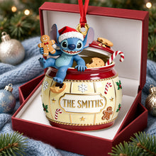 Load image into Gallery viewer, Celebrate the Joy of Giving - Playful Buddy Jam Jar Ornament - Personalized Christmas Gift for Everyone
