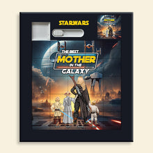 Load image into Gallery viewer, The Best Mother in the Galaxy Sliding Puzzle - Personalized Gift for Mom, Grandma, and More Sliding Puzzle PopCulturePrints
