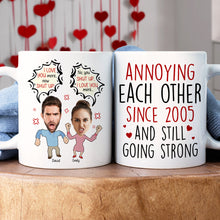 Load image into Gallery viewer, Personalized Annoying Each Other Coffee Mug for Couples Coffee Mug PopCulturePrints
