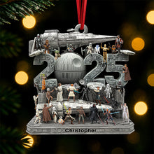 Load image into Gallery viewer, Cosmic Christmas Troop Ornament - Personalized Gift for Movie Fans Ornament PopCulturePrints
