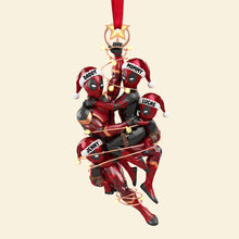 Load image into Gallery viewer, Celebrate Family Love with Our Playful Family Tree Ornament - Personalized Gifts for Family Ornament PopCulturePrints
