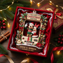 Load image into Gallery viewer, Our First Christmas Together Ornament - Personalized Gift for Couples
