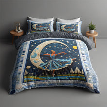 Load image into Gallery viewer, Personalized Ballet Lover&#39;s Quilt Bed Set - Perfect Gift for Dance Enthusiasts Blanket PopCulturePrints
