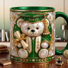 Load image into Gallery viewer, Lovely Bear Mug - Celebrate Graduation with Personalized Touch Coffee Mug PopCulturePrints
