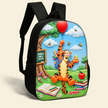 Load image into Gallery viewer, “Let Imagination Soar!” – Floating To School Cute Cartoon Kid School Bag – Personalized Gifts for Kids Backpack PopCulturePrints
