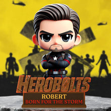 Load image into Gallery viewer, &quot;Your Hero, My Dad&quot; - Custom Herobolts Dad Plaque - Personalized Gift for Dads and Grandpas Shaped Plaques PopCulturePrints
