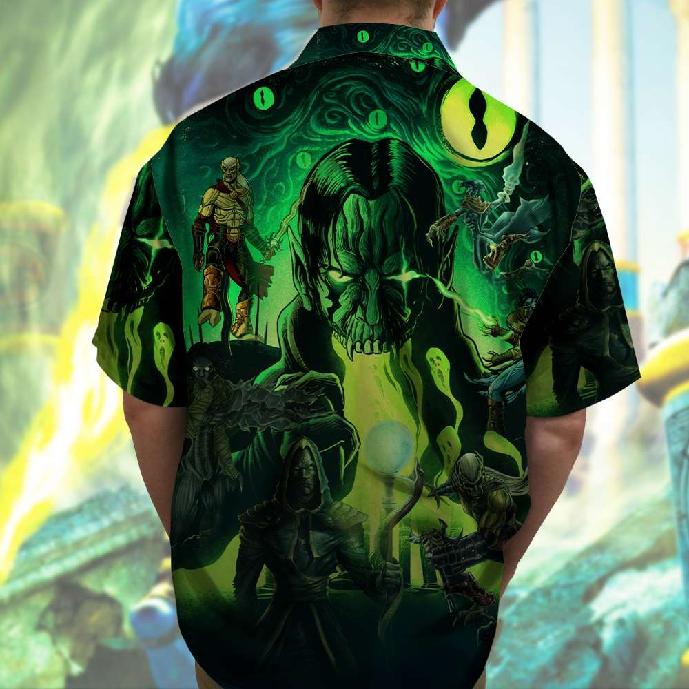 Legacy of Adventure Hawaiian Shirt - Fantasy Design