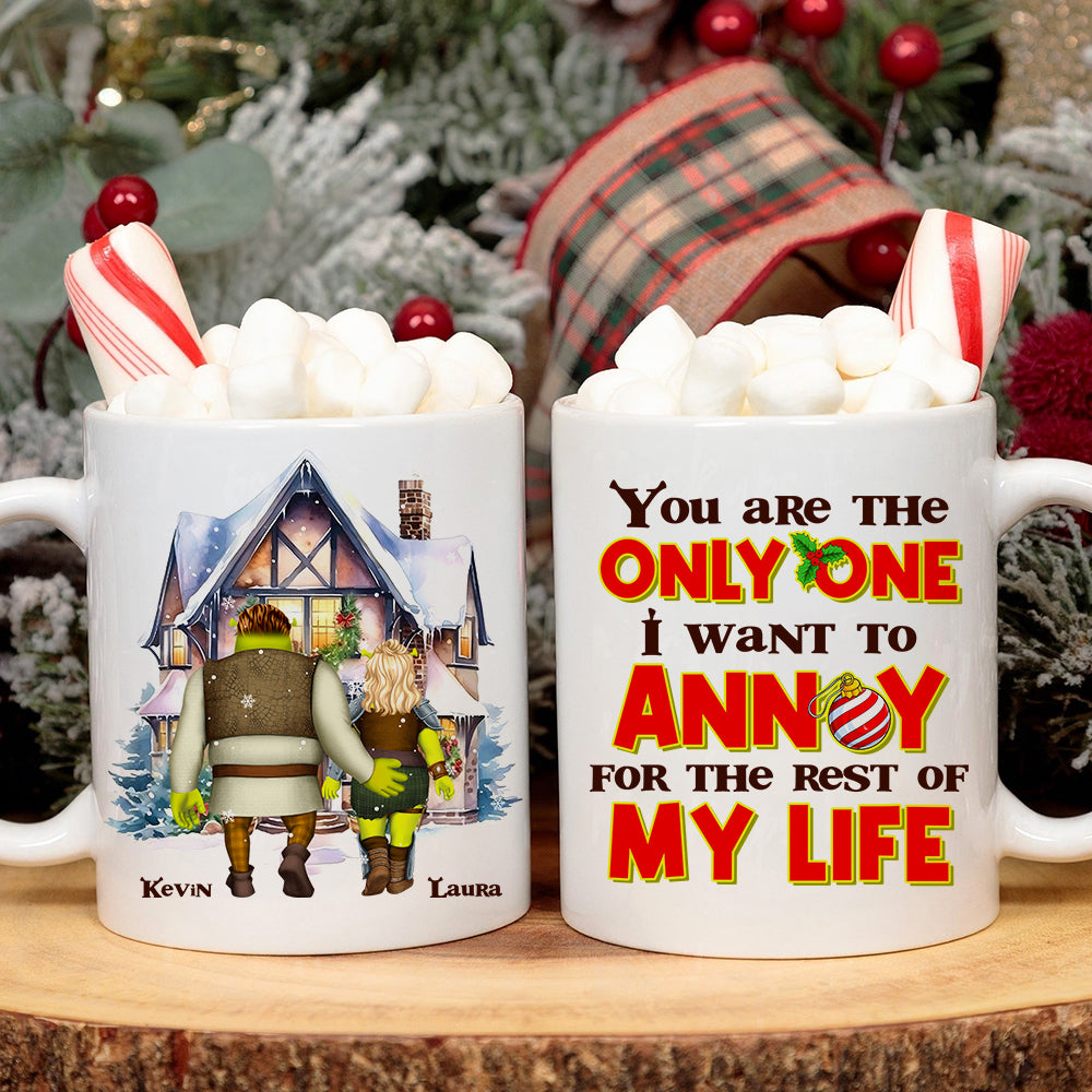 Personalized Funny Couple Mug - Unique Valentine's Day Gifts for Love Coffee Mug PopCulturePrints