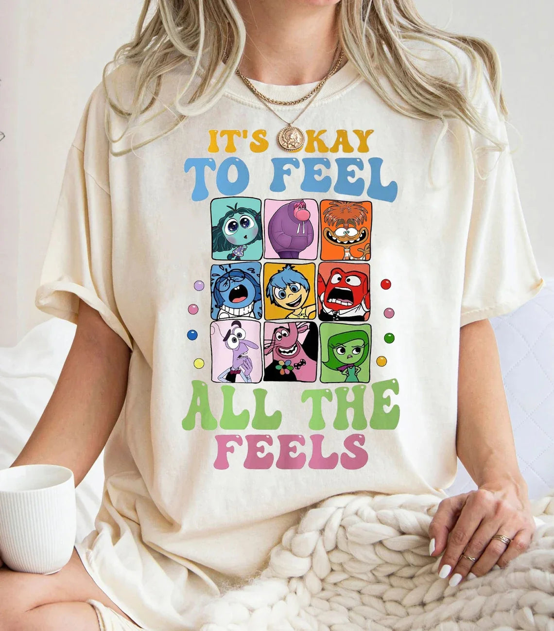 It's Okay to Feel All The Feels T-Shirt