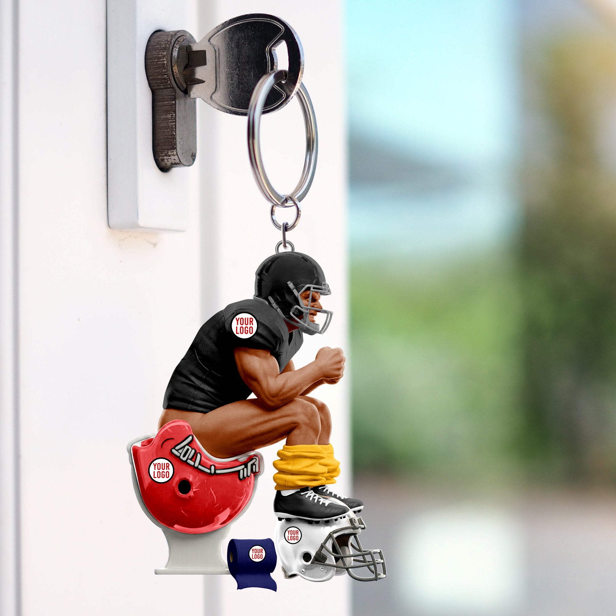 I Can't Fix Stupid Strong Rival Sports Keychain – Personalized Gifts for Sports Lovers Keychains PopCulturePrints