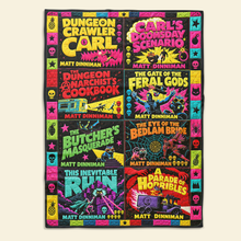 Load image into Gallery viewer, “Unleash Your Adventure Spirit” - Survival Challenge Blanket - Personalized Gift for Gamers and Horror Fans Blanket PopCulturePrints
