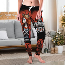 Load image into Gallery viewer, Personalized Nightmare King &amp; Queen Sweatpants for Couples | Custom Valentine's Day Gifts Shorts and Pants PopCulturePrints
