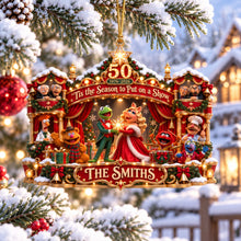 Load image into Gallery viewer, 'Tis the Season to Put on a Show - Personalized 50 Years of Timeless Entertainment Ornament
