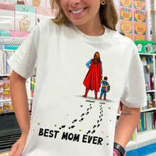 Load image into Gallery viewer, &quot;Forever in Our Hearts - Personalized Gift for Mom Shirt, Best Mom Ever&quot; Shirts PopCulturePrints
