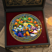 Load image into Gallery viewer, Celebrate 40 Years of Dragon Ball with a Personalized Tribute Metal Coin - Unique Gift for Fans Coin PopCulturePrints
