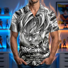 Load image into Gallery viewer, Dragon Ball 40th Anniversary Hawaiian Shirt - Personalized Gift for Fans of Anime and Public Culture Hawaiian Shirts PopCulturePrints
