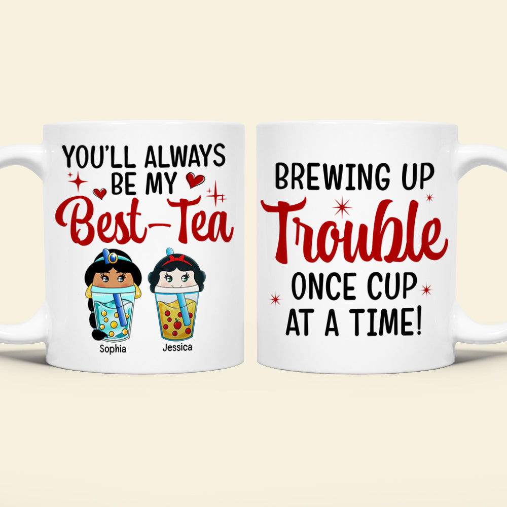 Personalized Best Friend Christmas Coffee Mug - Fun & Festive Gift Coffee Mug PopCulturePrints