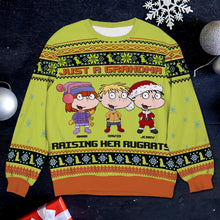 Load image into Gallery viewer, Personalized Grandma&#39;s Rugrats Christmas Sweater - Funny Custom Gift
