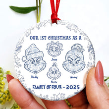 Load image into Gallery viewer, &quot;Celebrate the Spirit of the Road with Custom Touch&quot; - Personalized Christmas Ornament for Truck Drivers Ornament PopCulturePrints
