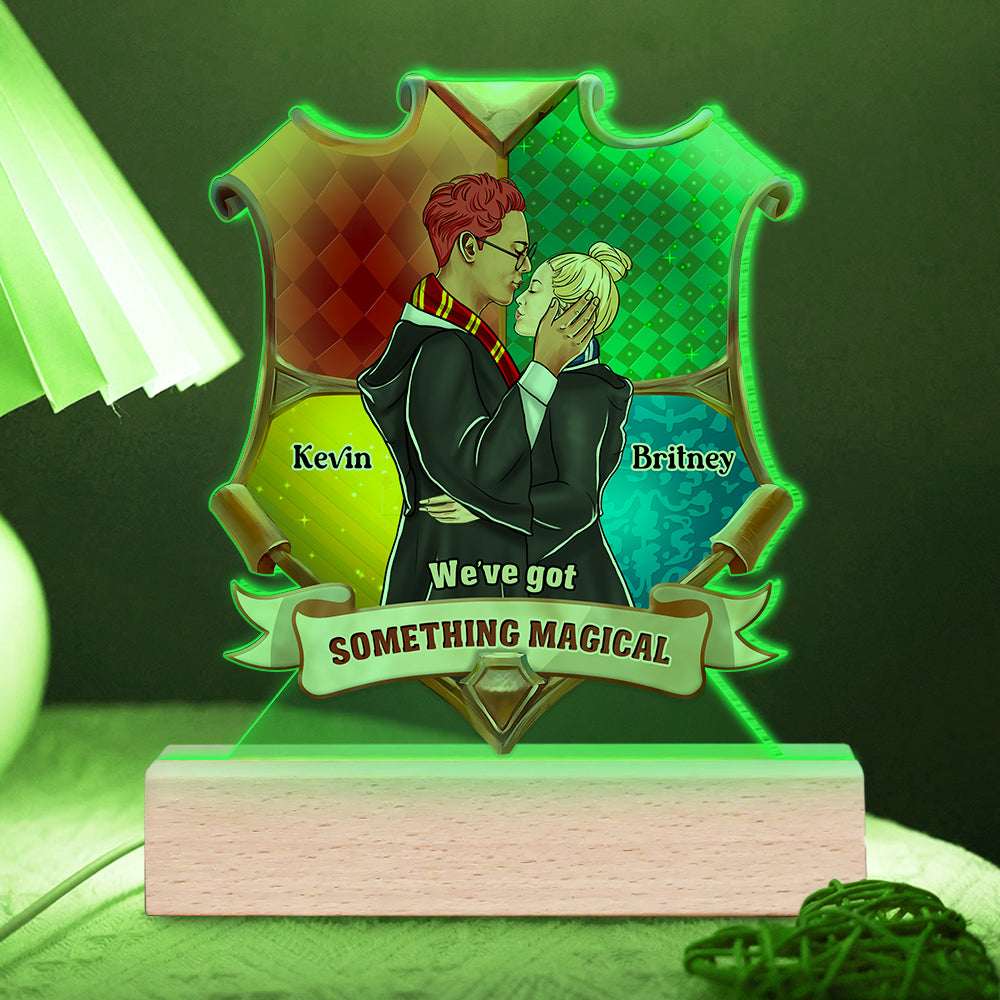 We've Got Something Magical - Personalized LED Light Led Night Light PopCulturePrints