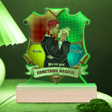 Load image into Gallery viewer, We've Got Something Magical - Personalized LED Light Led Night Light PopCulturePrints
