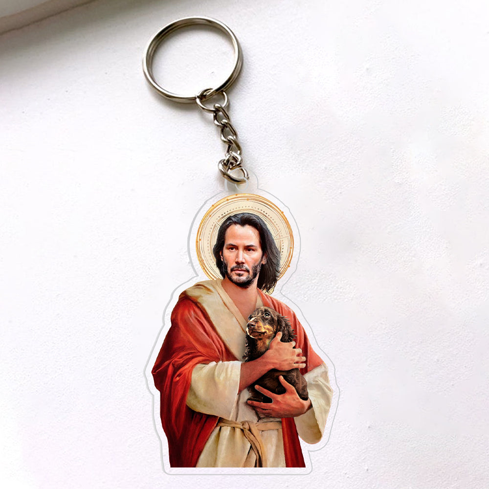 Personalized Dog Lover Keychain - Unique Gift for Pet Enthusiasts Keychains PopCulturePrints