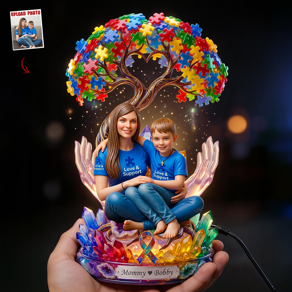 "Embrace the Love" - Personalized Light Box - Custom Gift for Pet Owners Light Box PopCulturePrints