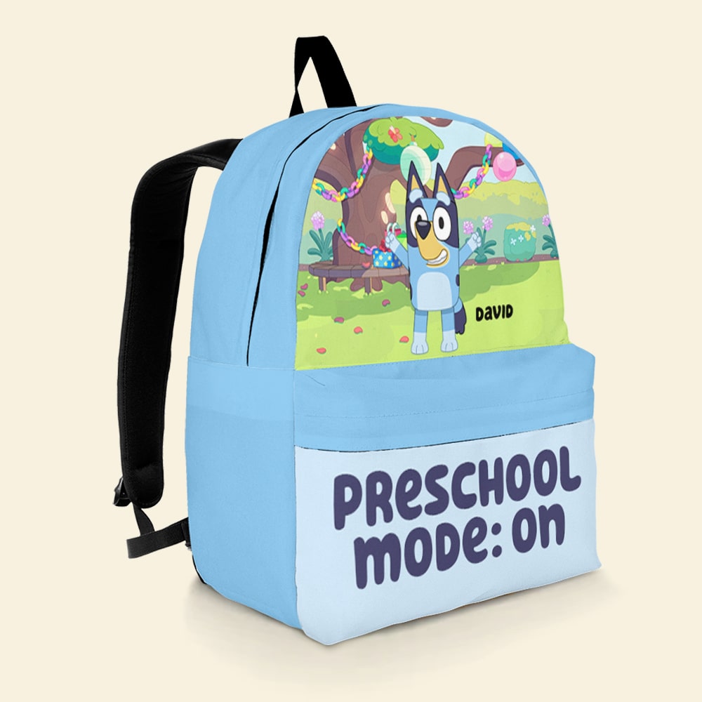 Personalized Preschool Mode: On Backpack