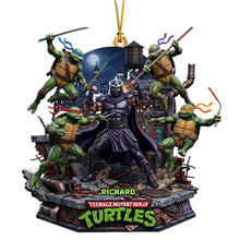Load image into Gallery viewer, "Bring Home the Heroes!" - Personalize Your Sewer Story Christmas Ornament - Perfect Gift for TMNT Lovers Ornament PopCulturePrints
