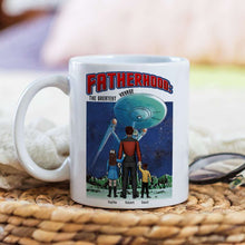 Load image into Gallery viewer, Personalized Space Odyssey Dad Coffee Mug Coffee Mug PopCulturePrints
