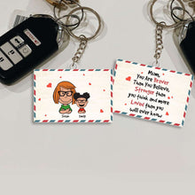 Load image into Gallery viewer, Personalized Mom Keychain | Heartfelt Gift for Mother&#39;s Day Keychains PopCulturePrints
