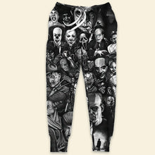 Load image into Gallery viewer, Horror Fans Jogger Sweatpants - Unique Prints for Movie Buffs Shorts and Pants PopCulturePrints
